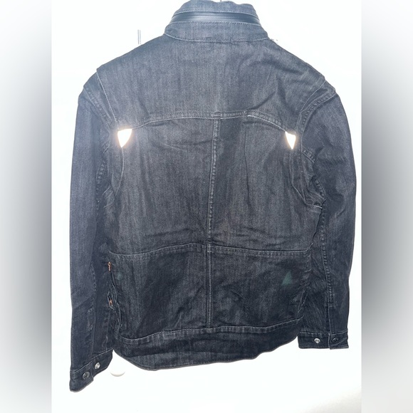 Levi’s Trucker/motorcycle Jacket with reflective signs - Picture 2 of 7